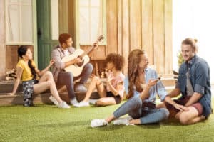 He talks about the future