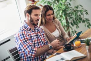 Help him with something