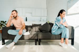 you both have negative feelings when you spend time with each other