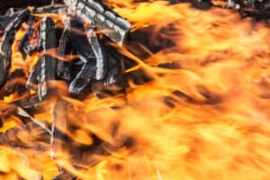 burn anything without monetary or sentimental value