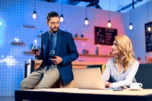 he makes sure that you always have a drink