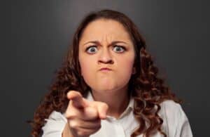 say no to blame shifting