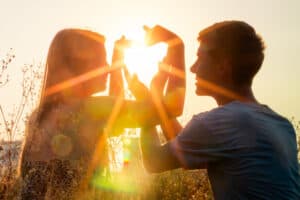 Aquarius woman Leo man famous couples